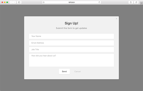 Form Field Placeholders